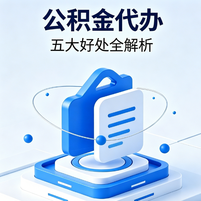晋城公积金代办到底值不值？这5大好处让你少走弯路